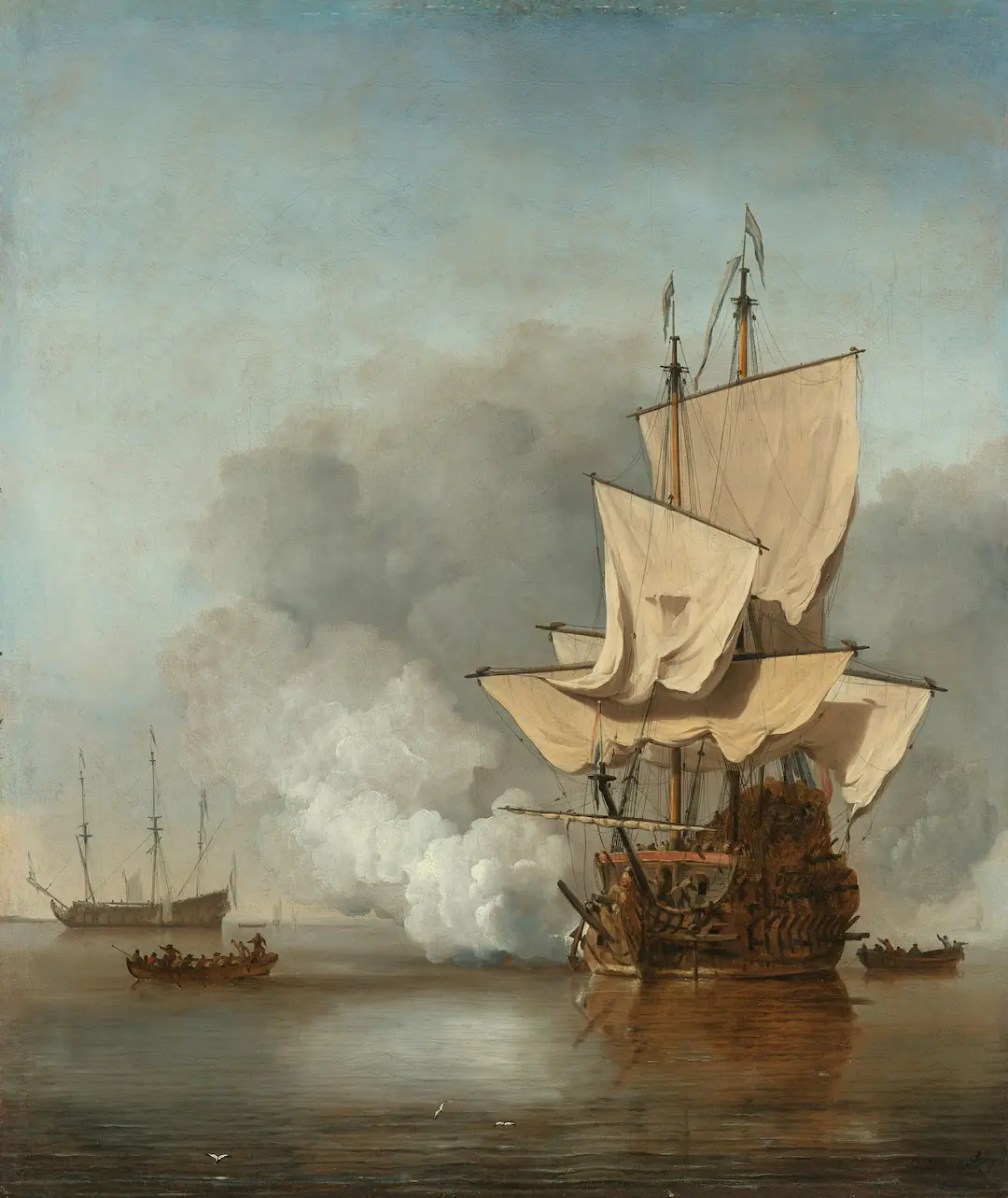 Imagen sobre la primera obra de la galería